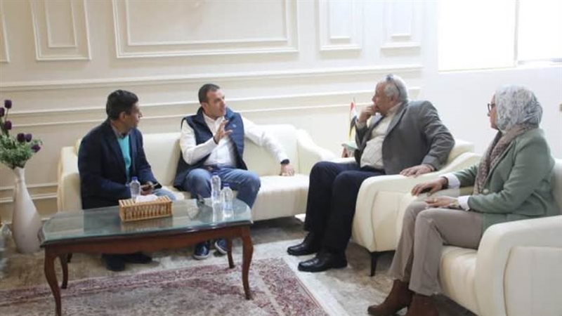 اللواء الزملوط يستقبل