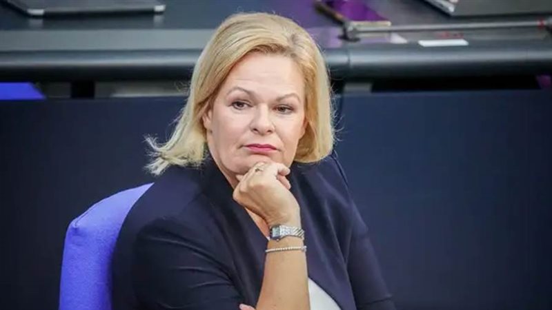 وزيرة الداخلية الألمانية