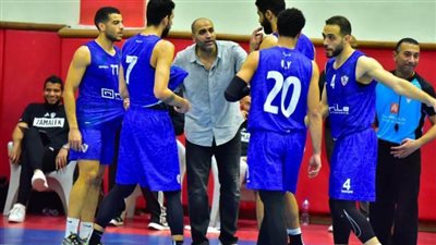 سلة الزمالك تهزم سبورتنج في ذهاب مباراة المركز الثالث بدوري المرتبط