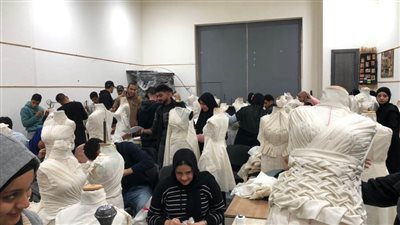  بالصور.. انطلاق الامتحانات العملية في جامعة 