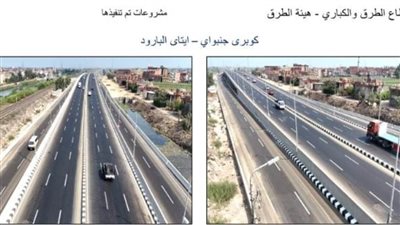 بتكلفة 3 مليارات و600 مليون جنيه ..تنفيذ 35 مشروعًا بقطاع الطرق والكباري بالبحيرة