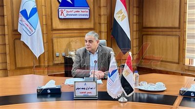 رئيس جامعة كفر الشيخ يعقد اجتماع مجلس إدارة مشروعات التطوير
