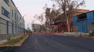 رصف طريق المرور بقلين ضمن مشروعات الخطة الاستثمارية بكفر الشيخ