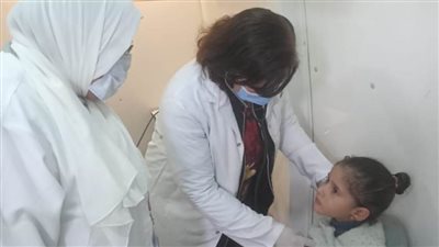 الكشف على 793 مواطنا بقافلة طبية مجانية بقرية العوامر بإيتاي البارود