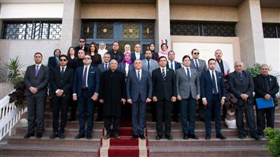 محافظ الإسماعيلية يستقبل نائب رئيس حزب حماة الوطن والوفد المرافق له 