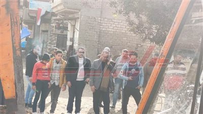 إحلال وتجديد خط مياه شرب بقرية الورق بسيدي سالم