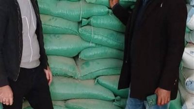 مصادرة 4 أطنان أسمدة مدعمة محظور تداولها وضبط سيارة فنطاس محملة 1500 لتر سولار أثناء تهريبها