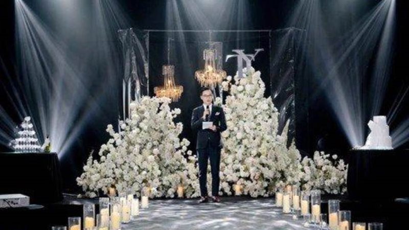 جانب من حفل الزفاف