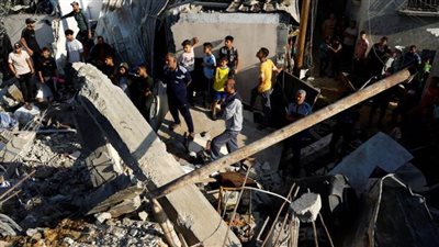 استشهاد 12 فلسطينيًا جراء قصف إسرائيلي لعدة مناطق في قطاع غزة