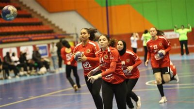 سيدات يد الأهلي يفوز على الجزيرة في دوري عمومي السيدات