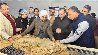 رافقه أساتذة التربية النوعية.. محافظ أسيوط يتفقد ورش الحرف اليدوية ومنتجات البيئة المحلية بالفتح وساحل سليم