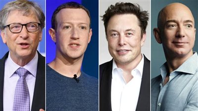 2024 عام استثنائي غير خريطة ثروات مليارديرات العالم