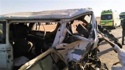 مصرع وإصابة ثلاثة أشخاص في ضحادث تصادم بأسوان 
