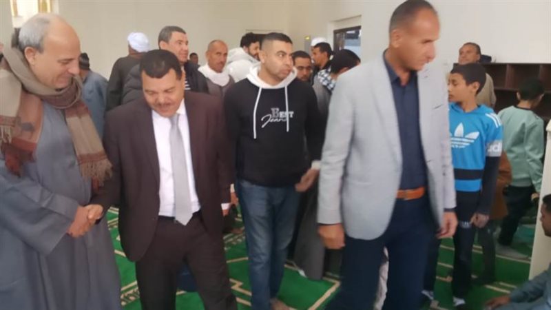 افتتاح مسجد ببنى