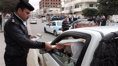 ضبط نحو 38 ألف مخالفة مرورية متنوعة خلال الـ24 ساعة