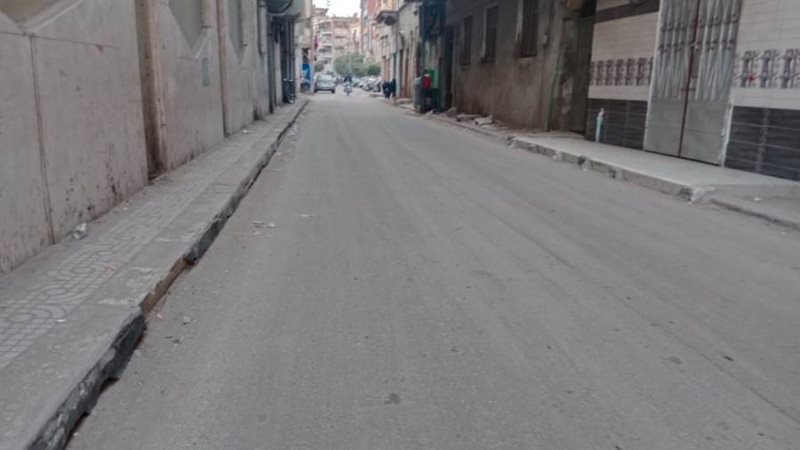 رصف الطرق ببنى سويف