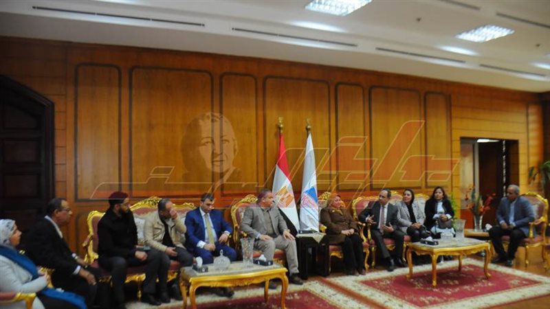 استقبال الوفد