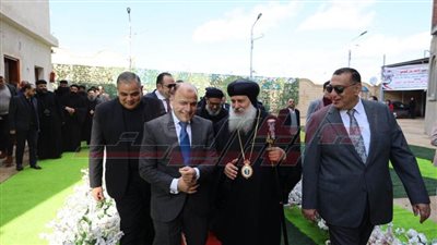 كفر الشيخ تحتفل بعيد الميلاد المجيد بكنيسة مارمينا والبابا كيرلس