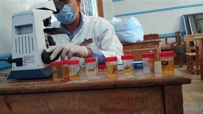 الانتهاء من فحص 373 ألف طالب بمبادرة القضاء على البلهارسيا والطفيليات المعوية بسوهاج