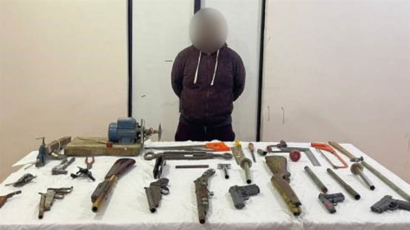 المتهم والمضبوطات