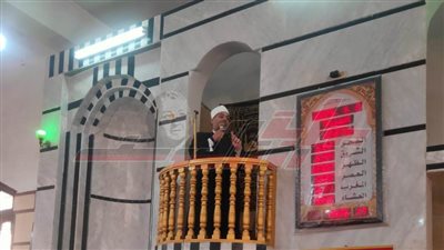 مدير عام الدعوة بأوقاف كفر الشيخ يلقي خطبة الجمعة بمسجد دقلت