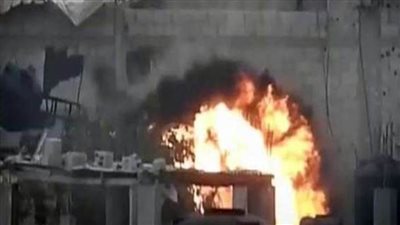 تفجير منزل مفخخ بعد تحصن جنود إسرائيليين في داخله شرق جباليا