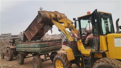رفع 160 طن مخلفات بحملات نظافة ببيلا في كفر الشيخ