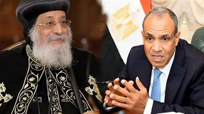 وزير الخارجية يتقدم بالتهنئة لقداسة البابا تواضروس الثاني بمناسبة عيد الميلاد المجيد