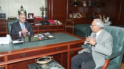 محافظ بني سويف يلتقي مدير عام الثقافة الجديد ويناقش المشروعات الجاري تنفيذها