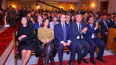 وزيرة التضامن تشهد احتفال الطائفة الإنجيلية بعيد الميلاد المجيد بكنيسة قصر الدوبارة