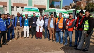 الكشف على 1078 مواطنًا خلال قافلة طبية مجانية بكوم النوام بدمنهور