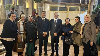 مجلس الشباب المصري يشارك في احتفالية الطائفة الإنجيلية بعيد الميلاد المجيد