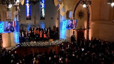 الطائفة الإنجيلية تحتفي بعيد الميلاد المجيد.. مصر تحتفل في قصر الدوبارة