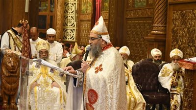 محافظ الفيوم يشهد احتفالات الأقباط بعيد الميلاد المجيد 