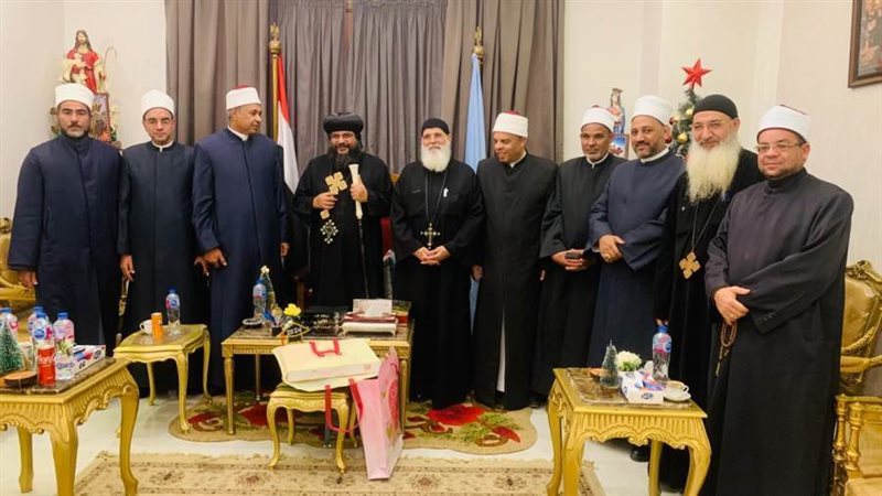 جانب من زيارة الوفد