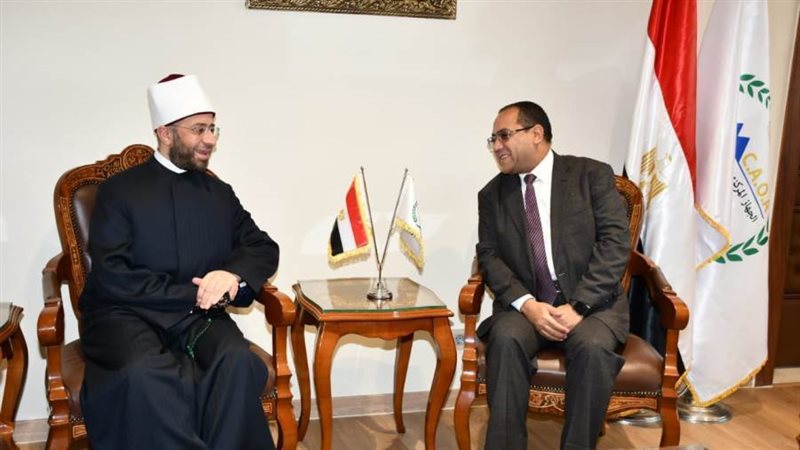 وزير الاوقاف ورئيس