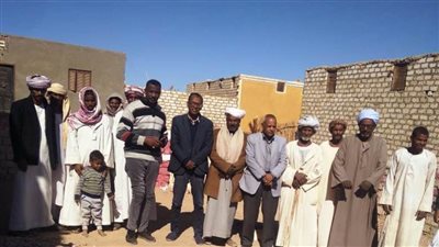    أهالي وادي النقرة بأسوان يشكرون الرئيس السيسي لتنفيذ مشروعات مبادرة حياة كريمة