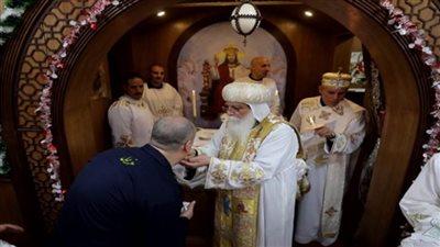 مراكز الإصلاح والتأهيل يستقبل رجال الدين المسيحى لمشاركة النزلاء المسيحيين الاحتفال بعيد الميلاد المجيد 