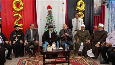 كنائس الوادى الجديد تستقبل المواطنين للتهنئة بعيد الميلاد