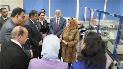  بالصور.. عميد طب طنطا يفتتح معمل الأبحاث المركزي وأول وحدة لزراعة الفيروسات 