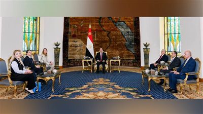 عاجل.. الرئيس السيسي يستقبل رئيسة البرلمان الأوروبي