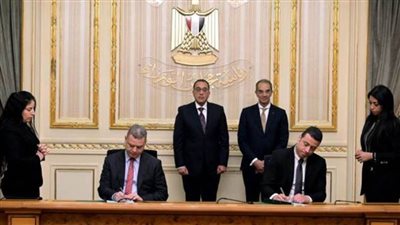 رئيس الوزراء يشهد توقيع مذكرة تفاهم بين 