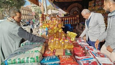 ضبط 230 مخالفة تموينية خلال حملة موسعة على أسواق المنوفية