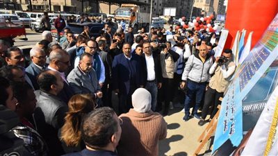 محافظ أسيوط يفتتح مشروع نفق مشاة 