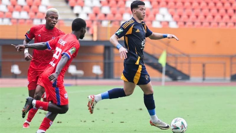 جانب من المباراة