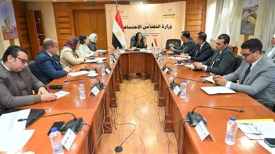  وزيرة التضامن الاجتماعي تترأس اجتماعًا موسعًا لقطاع الرعاية الاجتماعية