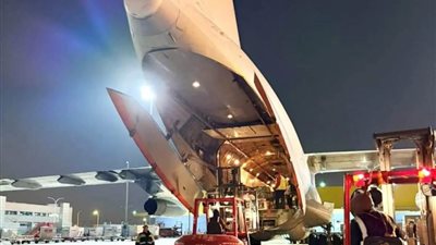 مغادرة الطائرة الإغاثية السعودية العاشرة التي يسيّرها مركز الملك سلمان للإغاثة لمساعدة الشعب السوري