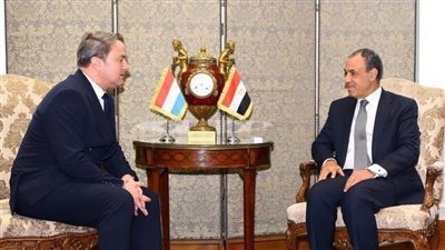 وزير الخارجية مع نظيره بلوكسمبورج: هناك أهمية لتدشين مجلس أعمال مشترك بين البلدين