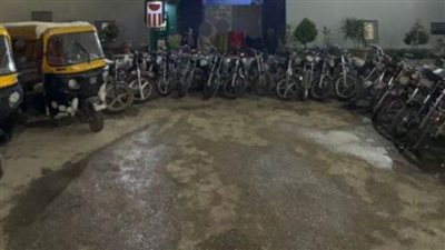 ضبط تشكيل عصابي بالشرقية تخصص نشاطه الإجرامي في سرقة الدراجات النارية