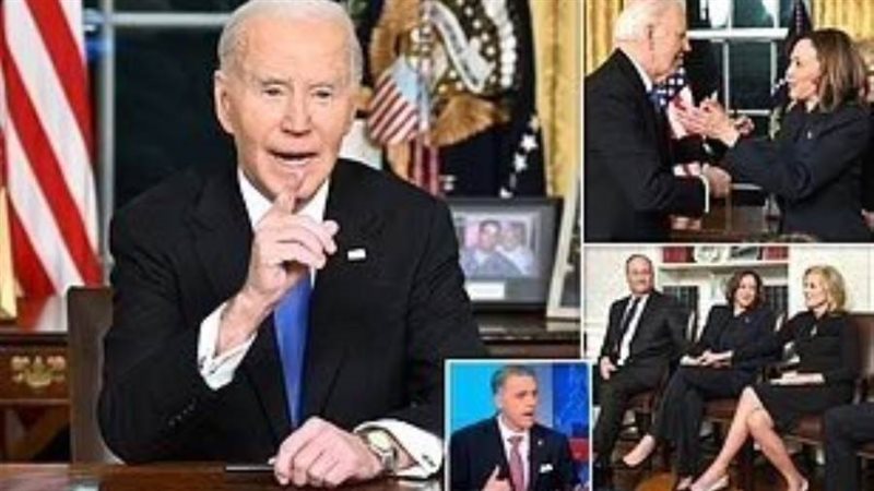 بايدن في المكتب البيضاوي